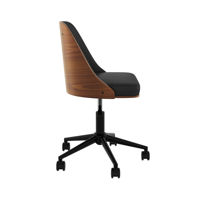 Chaise de bureau Georges noire