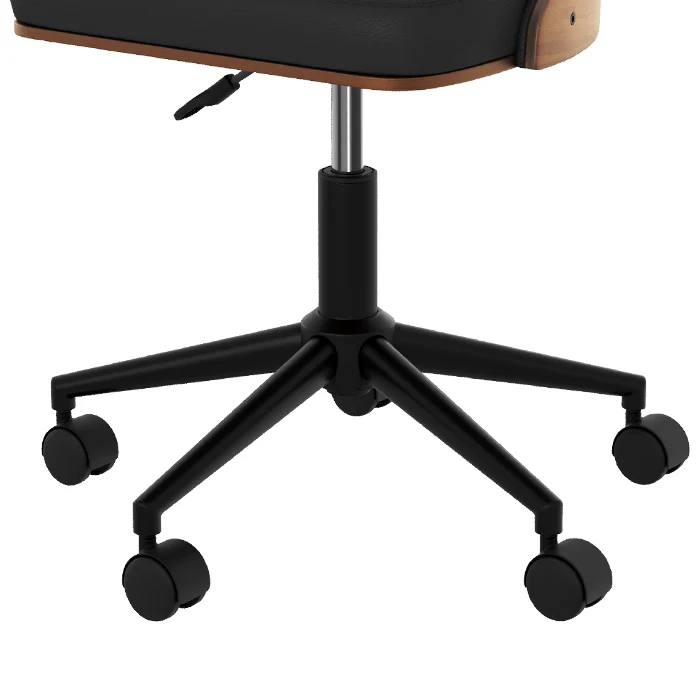 Chaise de bureau Georges noire