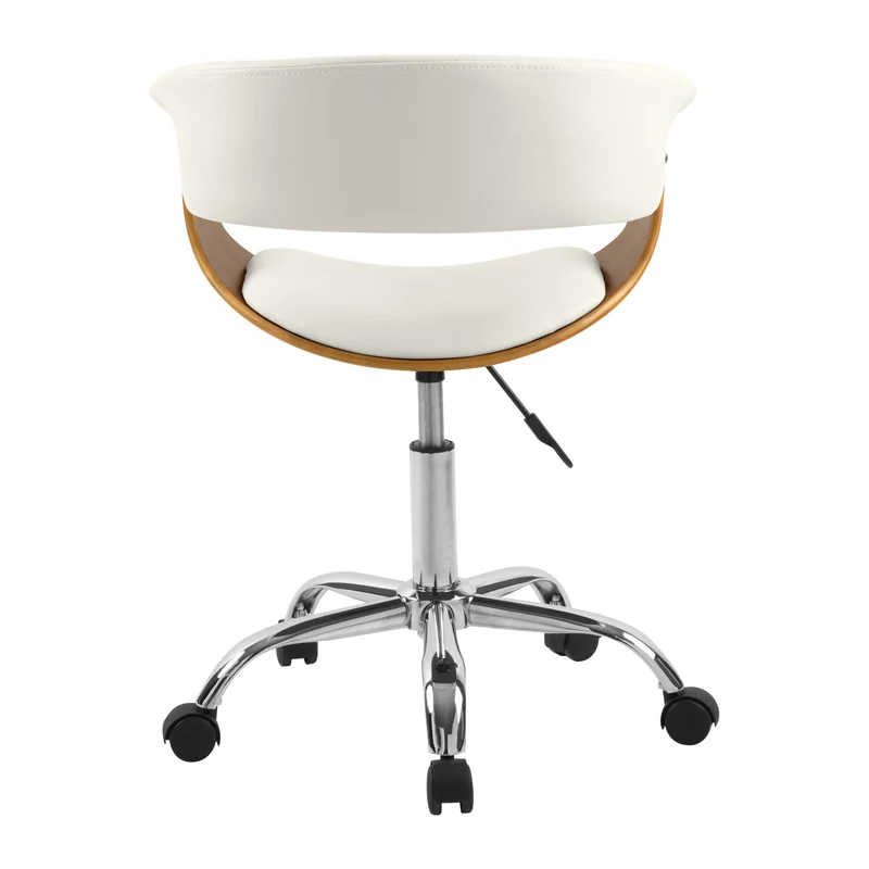 Chaise de bureau Basile blanche