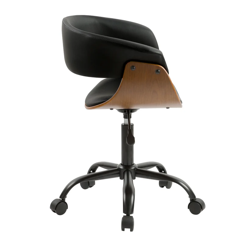 Chaise de bureau Basile noire