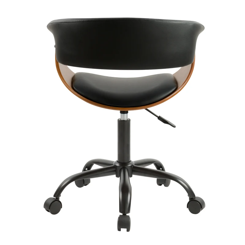 Chaise de bureau Basile noire