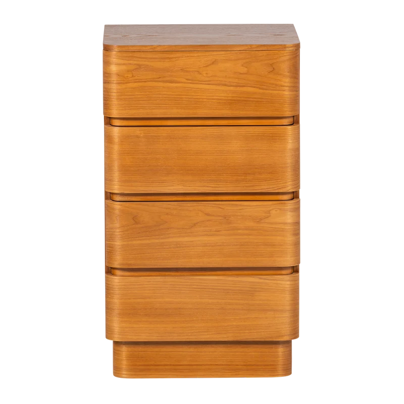 Fejo ladekast 4 lades mdf bruin