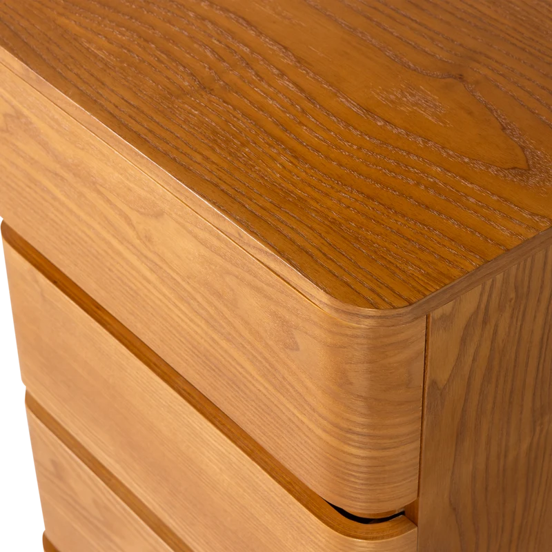 Fejo ladekast 4 lades mdf bruin