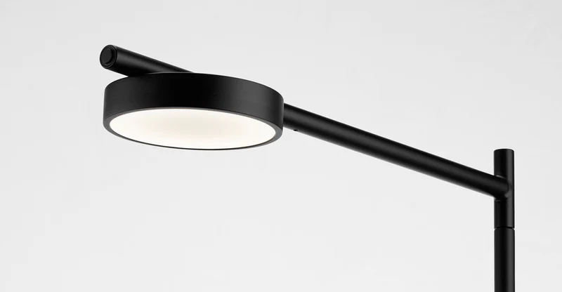 Lampe + Table Igram verre gris