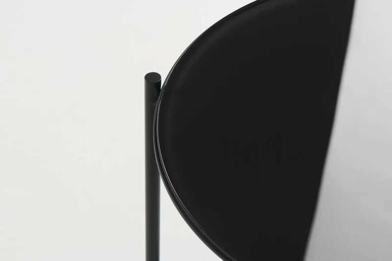Lampe + Table Igram verre noir