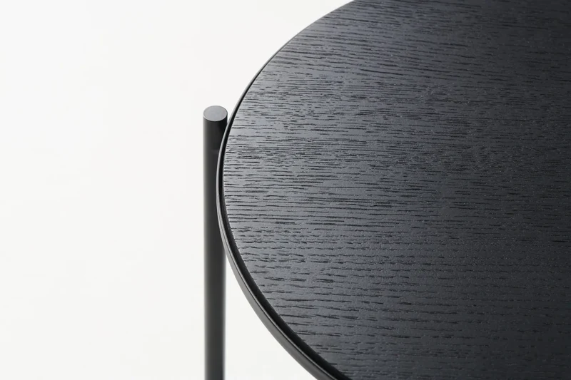 Lampe + Table Igram chêne noir