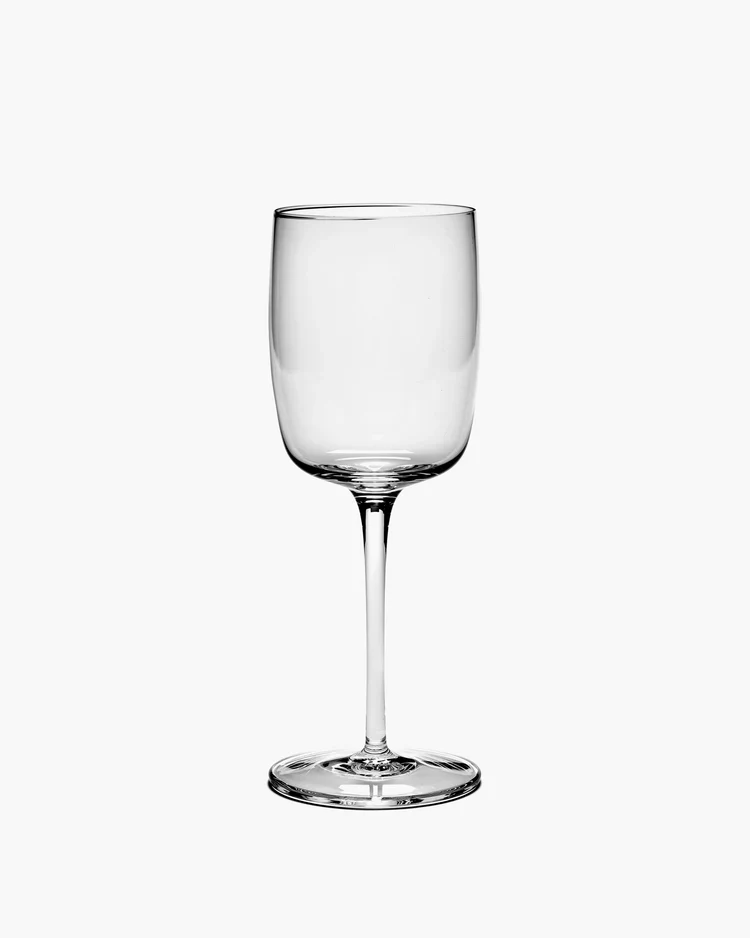 Verre à vin blanc droit transparent Passe-partout