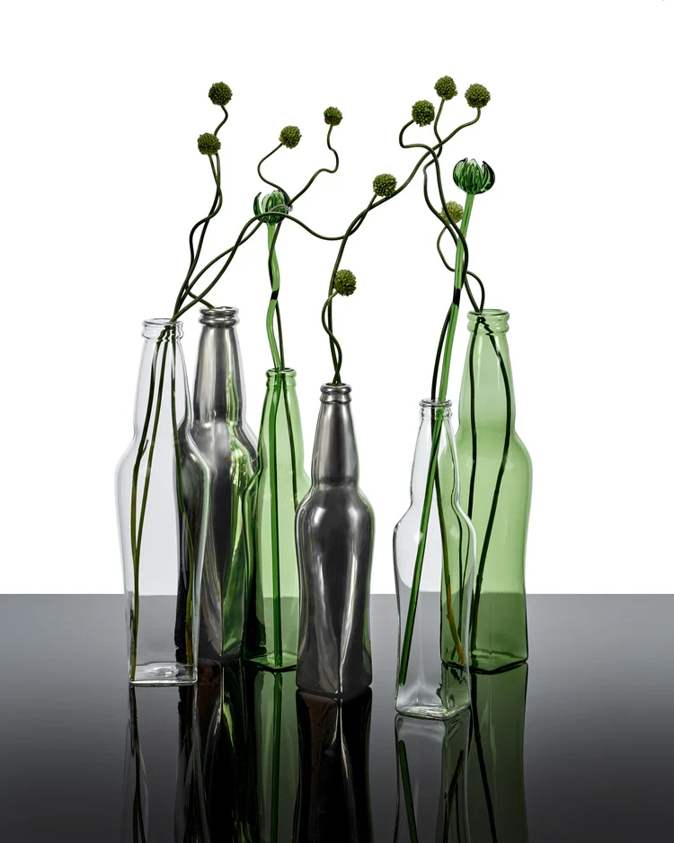 Vase 07 S argent Josephine