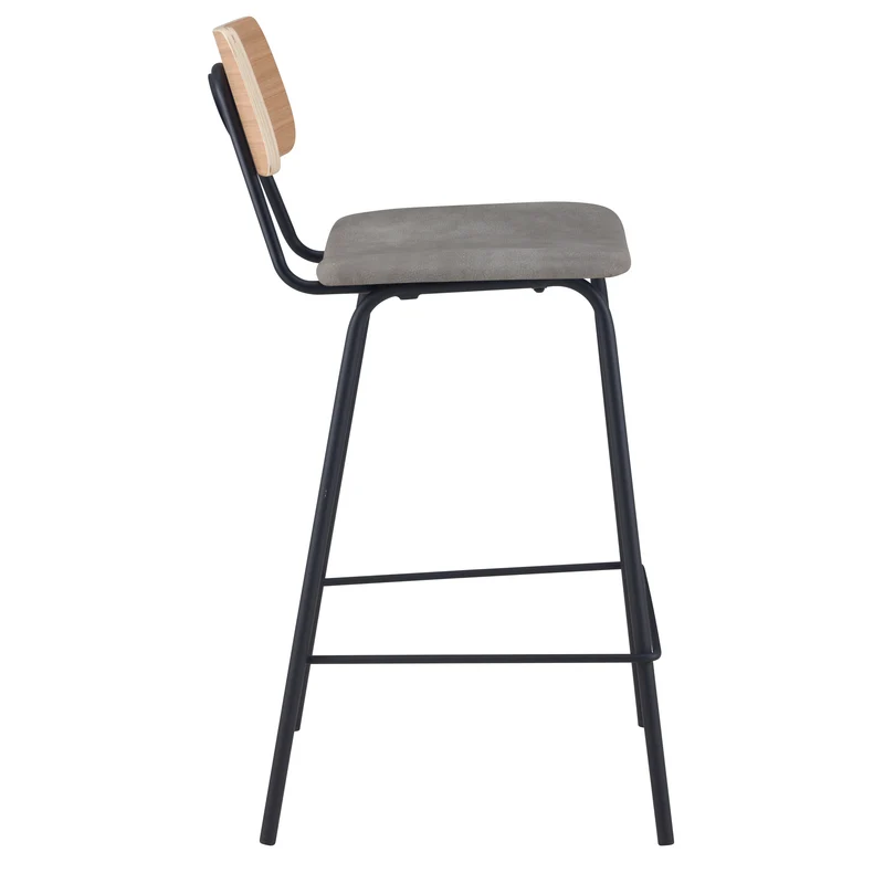 Chaise de bar mi-hauteur Madrague 65 cm (lot de 2)