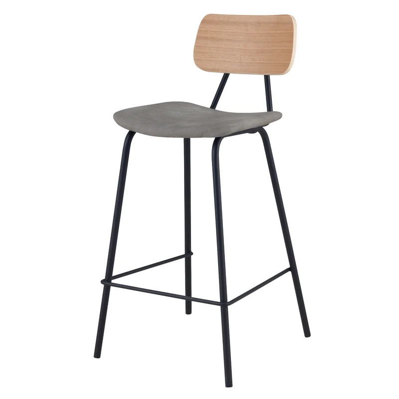 Chaise de bar mi-hauteur Madrague 65 cm (lot de 2)