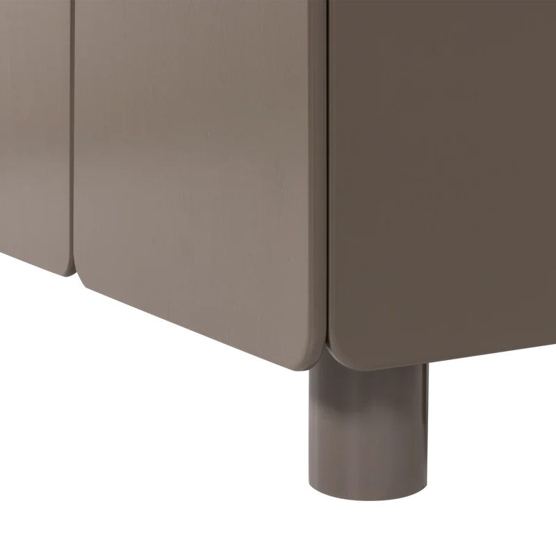 Root dressoir 200 cm grenen truffel bruin