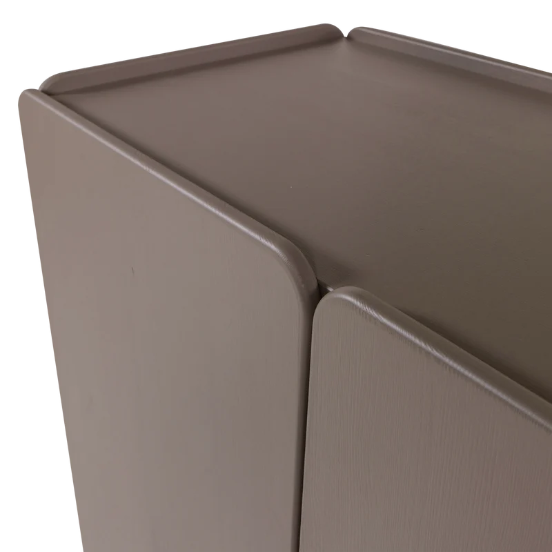 Root 2-deurs kast grenen truffel bruin