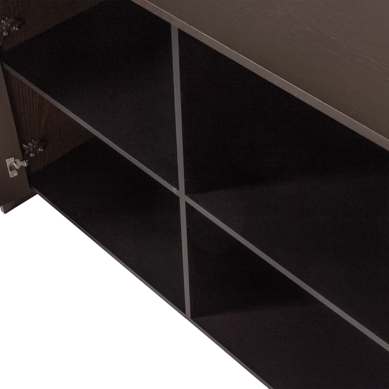 Brock dressoir 200 cm essen fineer middenbruin