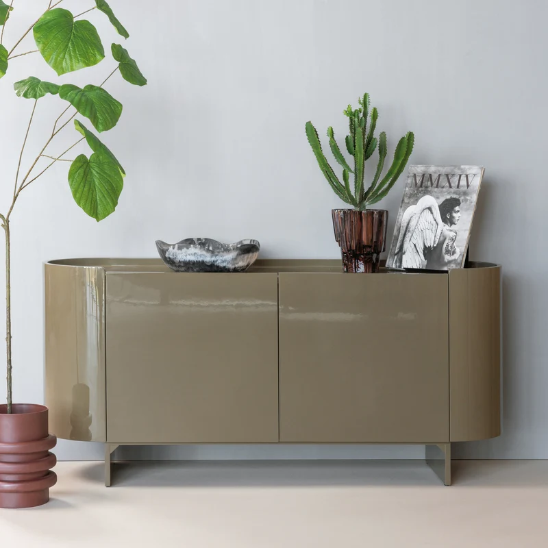 Drava pot aluminium bruin