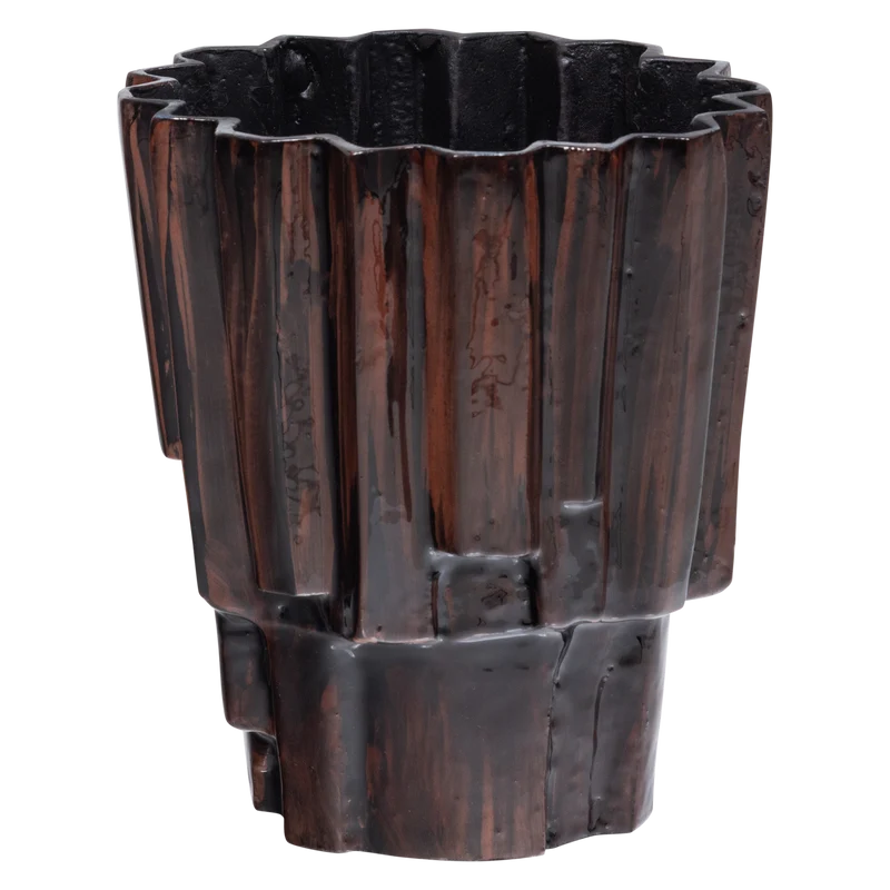 Drava pot aluminium bruin