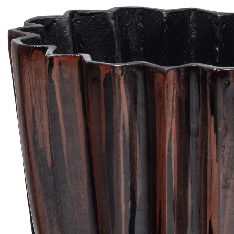 Drava pot aluminium bruin