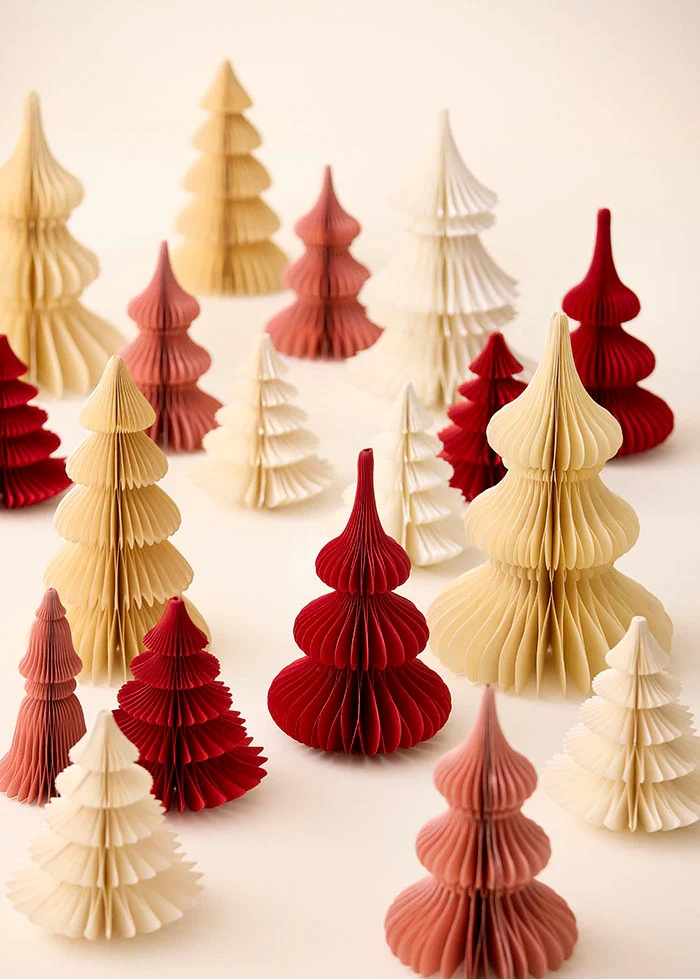 Sapin en papier 30 cm