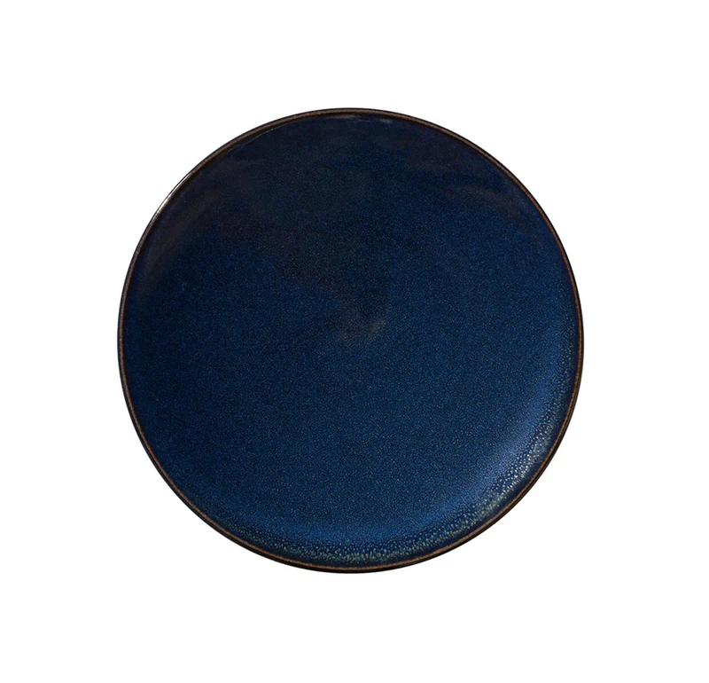 Assiette S Tourron Indigo