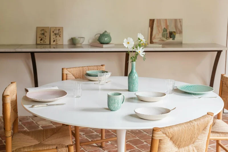 Assiette L Tourron Jade