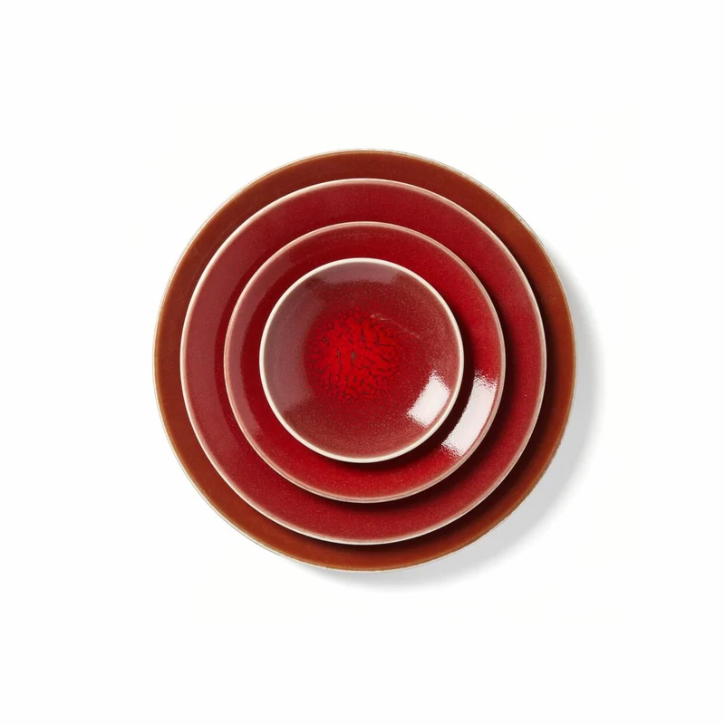 Assiette L Tourron Cerise