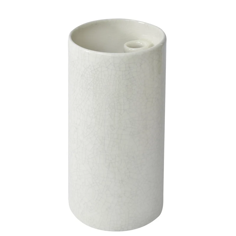 Vase Anse Quartz craquelé