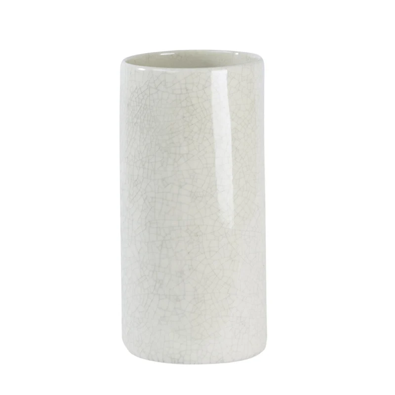 Vase Anse Quartz craquelé