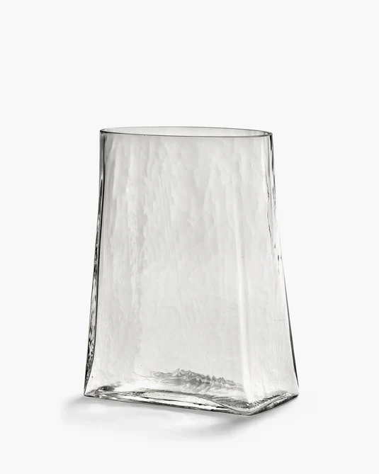 Vase avec tube en verre 03 transparent Josephine