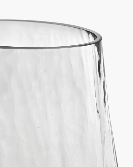Vase avec tube en verre 03 transparent Josephine