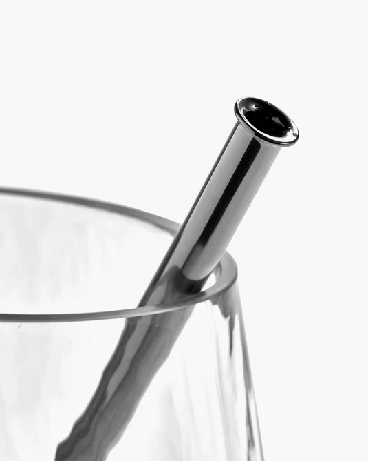 Vase avec tube en verre 03 transparent Josephine