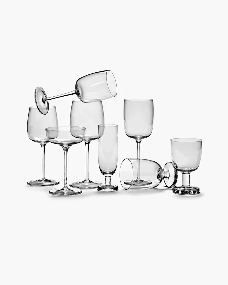 Coupe à champagne transparent Passe-partout