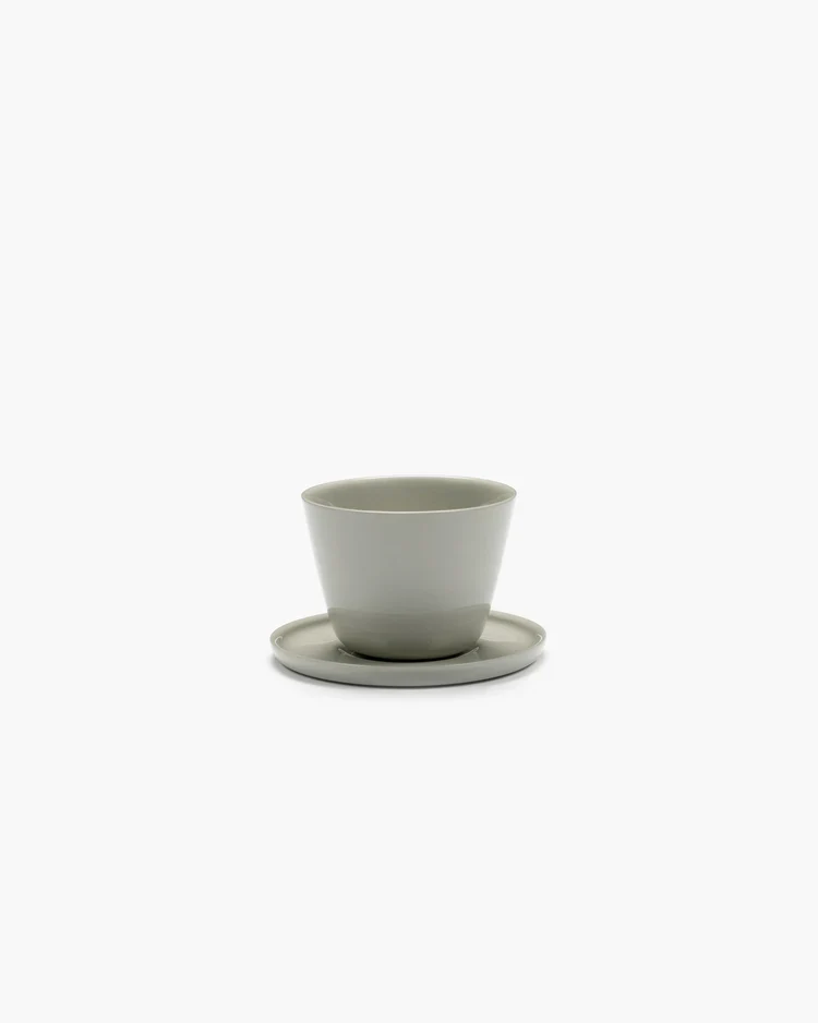 Soucoupe tasse à cappuccino sable Cena