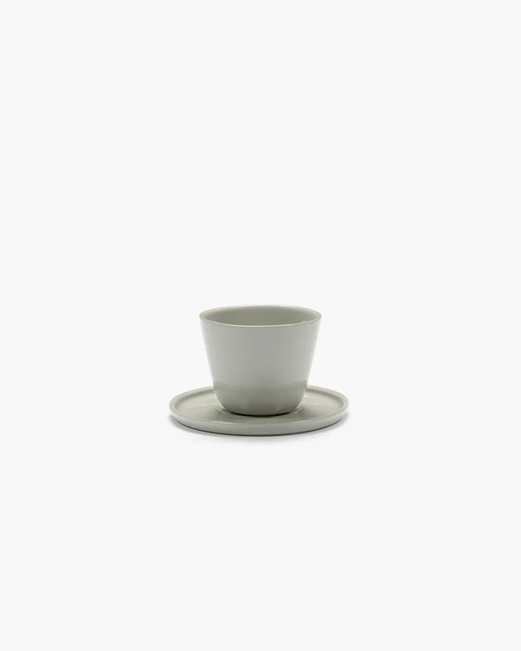 Soucoupe tasse à café sable Cena