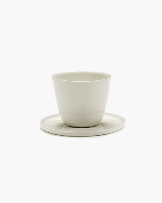 Tasse à expresso sans anse ivoire Cena