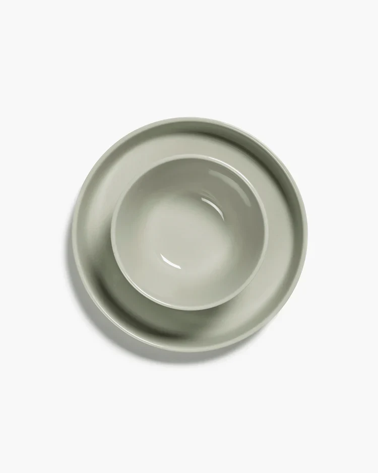 Assiette creuse L sable Cena