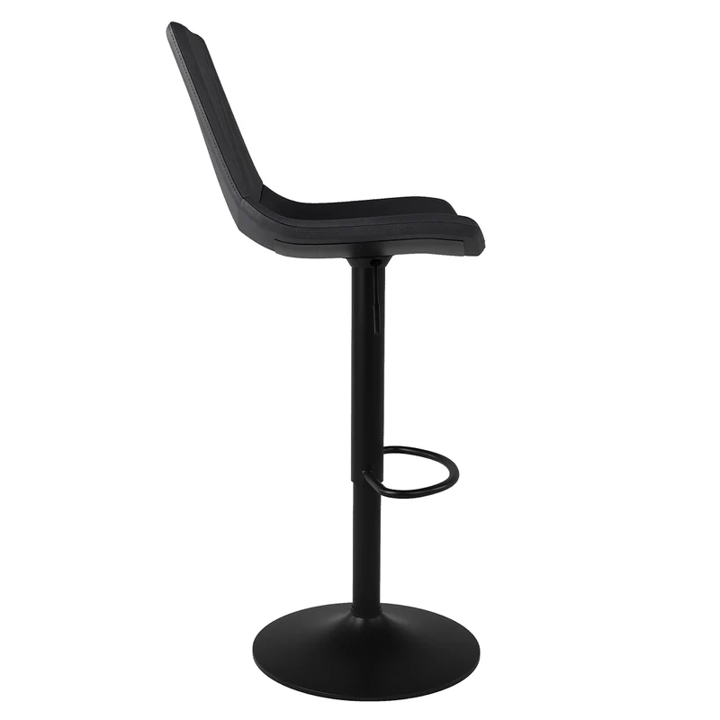 Chaise de bar gris foncé Killi 62,5/83 cm (lot de 2)