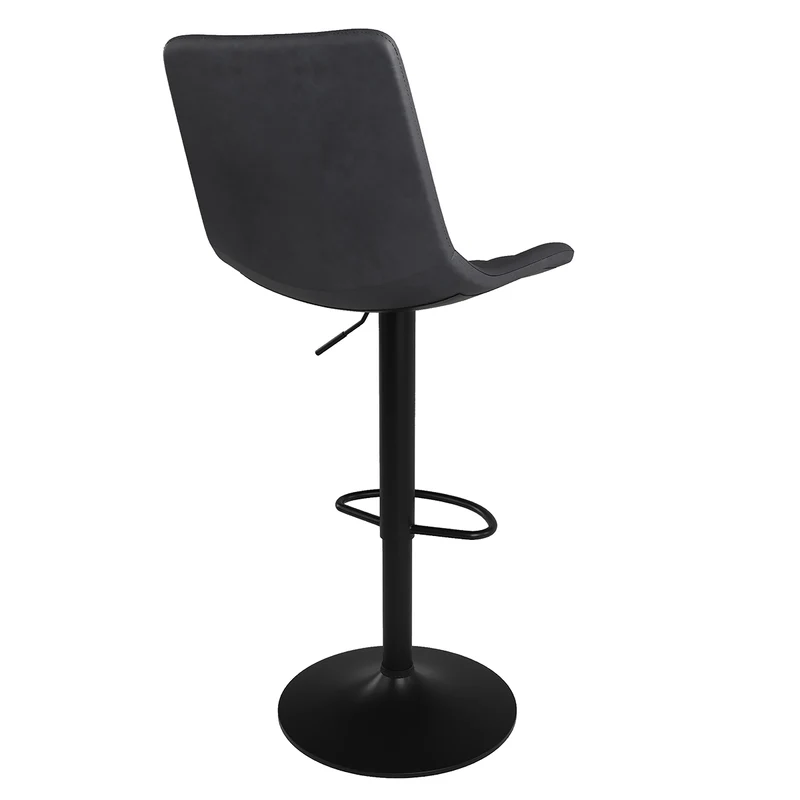 Chaise de bar gris foncé Killi 62,5/83 cm (lot de 2)