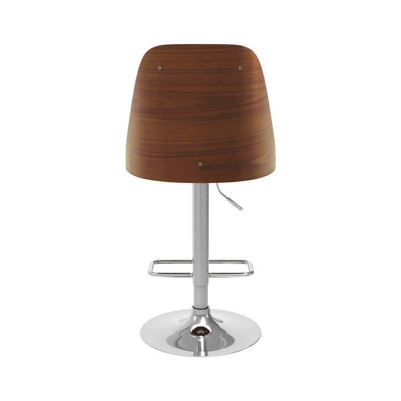 Chaise de bar Georges blanche 56/77 cm