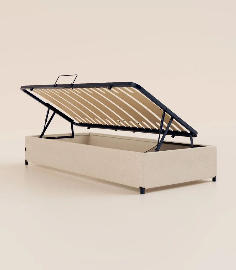 Lit coffre enfant - Beige