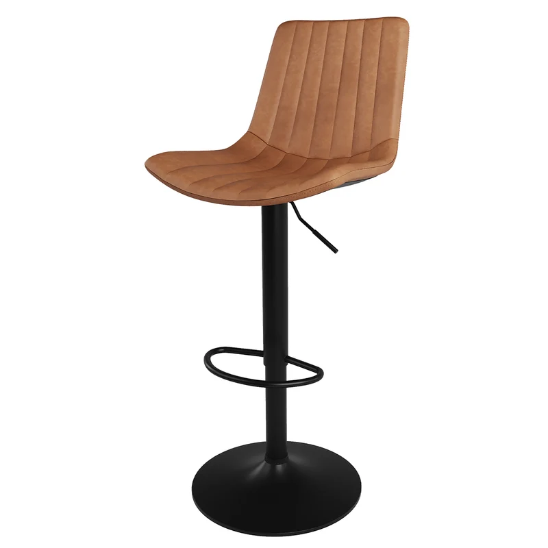 Chaise de bar camel Killi 62,5/83 cm (lot de 2)