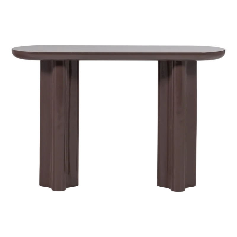 Evara sidetable hout hoogglans donkerbruin
