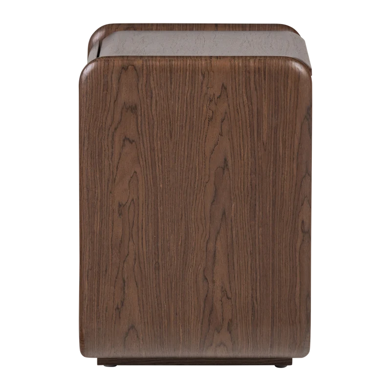 Elura ladekast/nachtkastje 1 lade hout fineer bruin