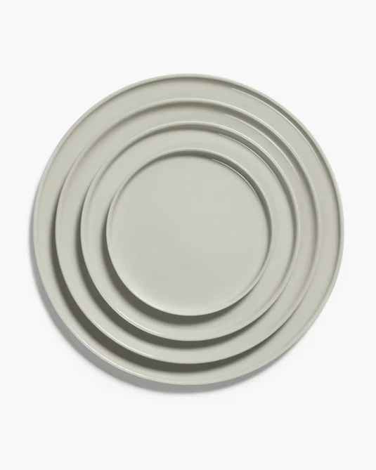 Assiette basse L sable Cena