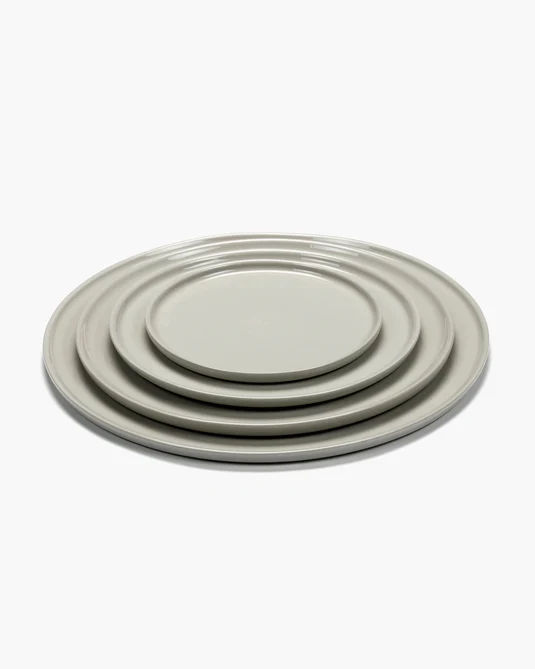 Assiette basse L sable Cena
