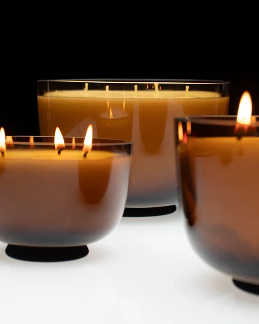 Bougie parfumée M ambre Tanger
