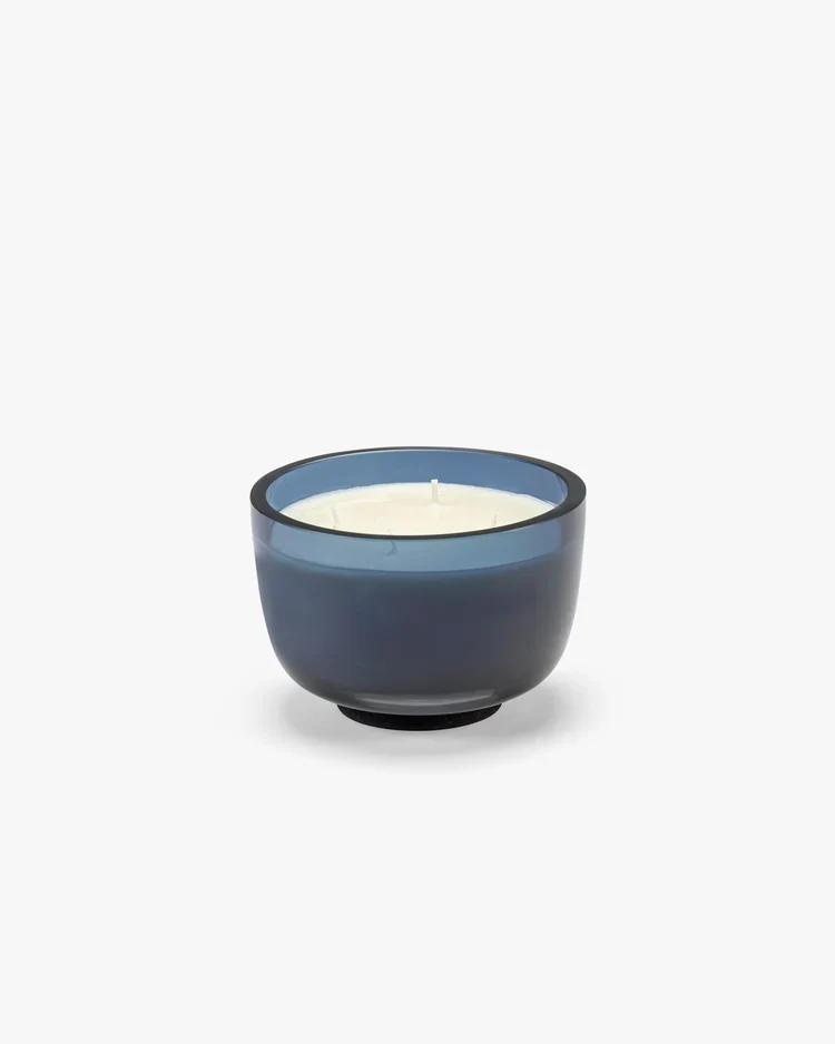 Bougie parfumée M bleu foncé Panarea