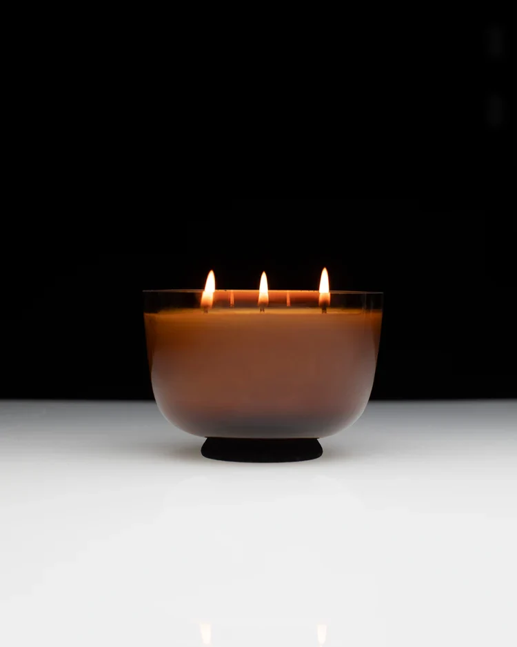 Bougie parfumée S ambre Tanger