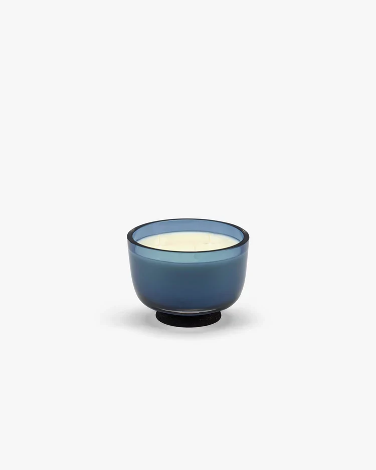 Bougie parfumée S bleu foncé Panarea
