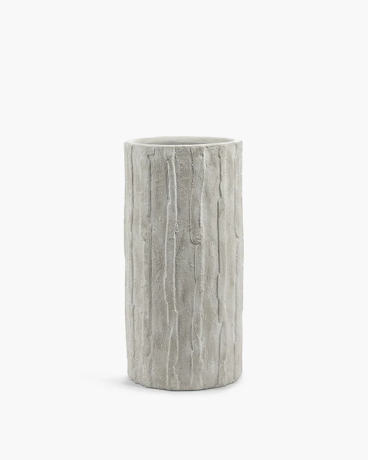Jardinière 03 XL blanc cassé Rift