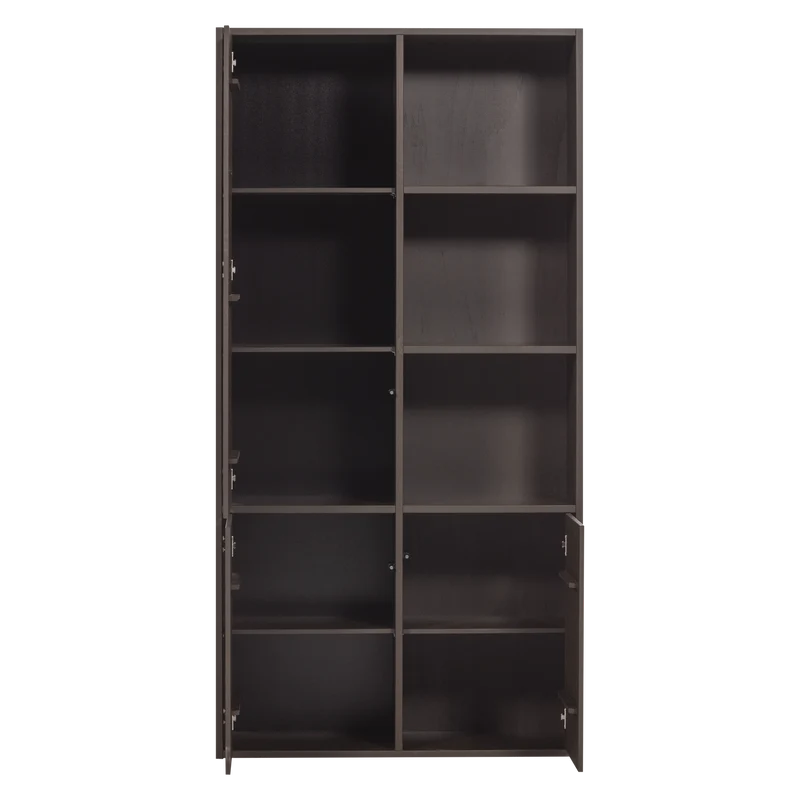 Meggy opbergkast links 108 cm grenen middenbruin