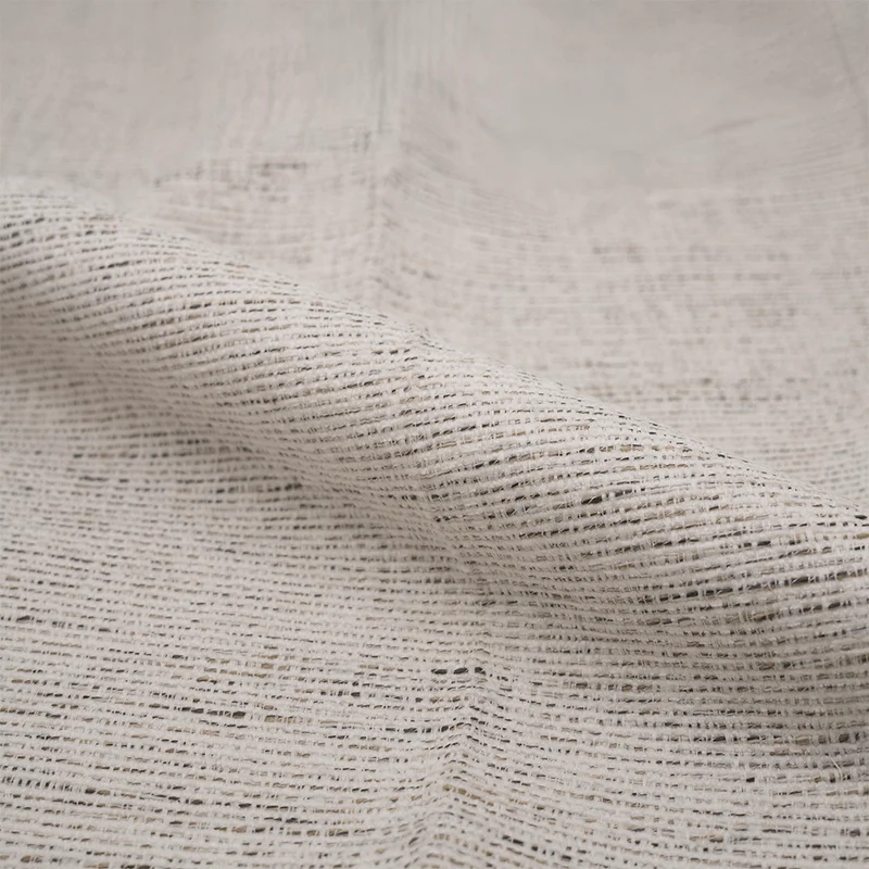 Chaise Cécilia en tissu gris clair (lot de 2)